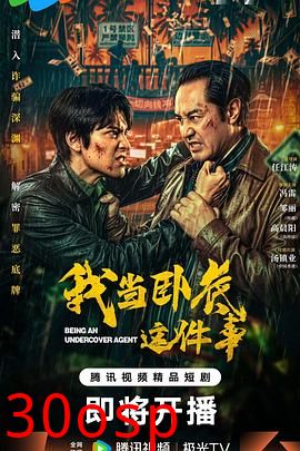 我当卧底这件事