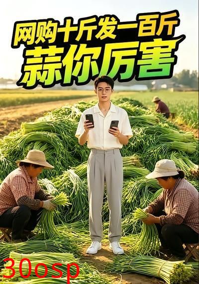 网购十斤发一百斤，蒜你厉害