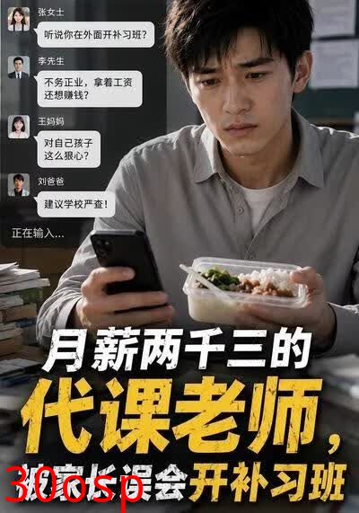 月薪两千三的代课老师，被家长误会开补习班